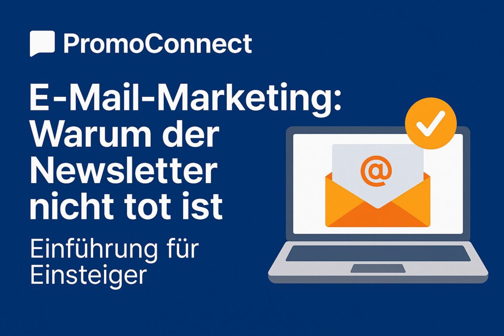 Illustration zum Blogbeitrag: E-Mail-Marketing: Warum der Newsletter für Unternehmen unverzichtbar bleibt
